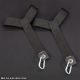 Mr.S Leather Nylon Webbing Tri Stirrups