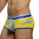 STUD Pow 'Lucky' Brief - Yellow / Grey / Blue