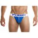 PUMP! Neon Fuel Jockstrap | Royal Blue & White