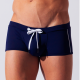 Code 22 Punch Hole Swim Boxer - Navy
