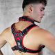 Boxer Barcelona PUX Collar 4cm | Black/Red