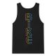 BIKE® Rainbow Pride Tank | Black