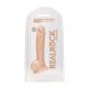 Realistic Dildo With Balls - Cream | 9 Inches