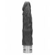 Realistic Vibrating Dildo: Black | 7 Inches