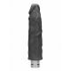 Realistic Vibrating Dildo: Black | 9 Inches