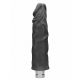 Realistic Vibrating Dildo - Black | 10 Inches