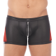 Gregg Homme RECKLESS Mesh Panel Zipper Boxer | Red