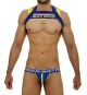 STUD Wear It Proud: JOCKMEUP Harness & Underwear Set | Blue & Yellow