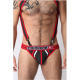 Cell Block 13 LA SAMURAI Neoprene Jock Strap Red