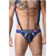 Cell Block 13 LA SAMURAI Neoprene Jock Strap Blue