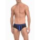 2(x)ist SHAPEWEAR Profile Contour Pouch Brief | Black & Cobalt Blue