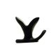 SquarePegToys® POD Medium Butt Plug | Black