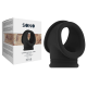SONO: No.48 Cock Ring with Ball Strap | Black