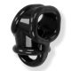 Oxballs BALL SLING: Cock Sling with Ball Spitter | Black