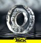 Oxballs Sprocket Cock Ring Two Clear