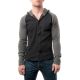 Nasty Pig THERMAL Hoodie - Black & Grey