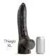 Mr Hankey's THIAGO Dildo: Brown XL | 13.5 Inches
