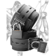Tom of Finland Neoprene Wrist Cuffs with 2 Locks