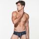 Stud Troika 'REBELLIOUS' Brief | Denim