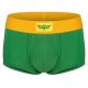 Coconut Supply Micromodal® Low Rise Trunk | BRAZIL: Green & Yellow