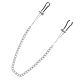 Titus TWEEZER Adjustable Nipple Clamps with Chain