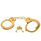 Fetish Fantasy Gold Metal Cuffs