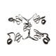 Leather Bed Bondage Kit Adjustable Under Mattress Restraints