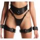 7-Piece Leather Harness Set | Thigh, Wrist, Belt & Thong