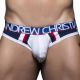 Andrew Christian VARSITY Brief Jock Cotton Stretch w/Show It - Navy Blue