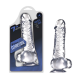 Titus CLEARSTONE Series 7 Inch Veined Luxy Dildo with Suction Cup