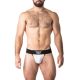 Nasty Pig VERS Jockstrap | White & Black