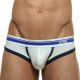 STUD 'GO HARDER' Vito Brief - White