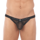 Gregg Homme WIRED C-Ring Thong | Black