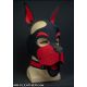 Mr S Leather Neo WOOF! Head Harness | Black & Red
