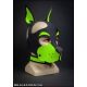 Mr S Leather Neo WOOF! Head Harness | Black & Lime Green