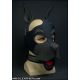 Mr S Leather Neo WOOF! Head Harness | Black on Black