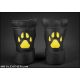 Mr S Leather OPEN PAW Puppy Gloves | Yellow
