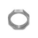 Dark Ink ZE NUT: Stainless Steel Nut Shaped Cock Ring | 55mm