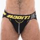DOiT! Open Mesh Jockstrap | Black & Yellow