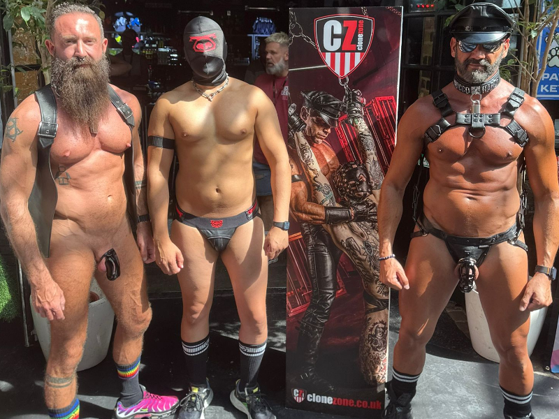 The Clonezone pop-up store at Fetish Week London