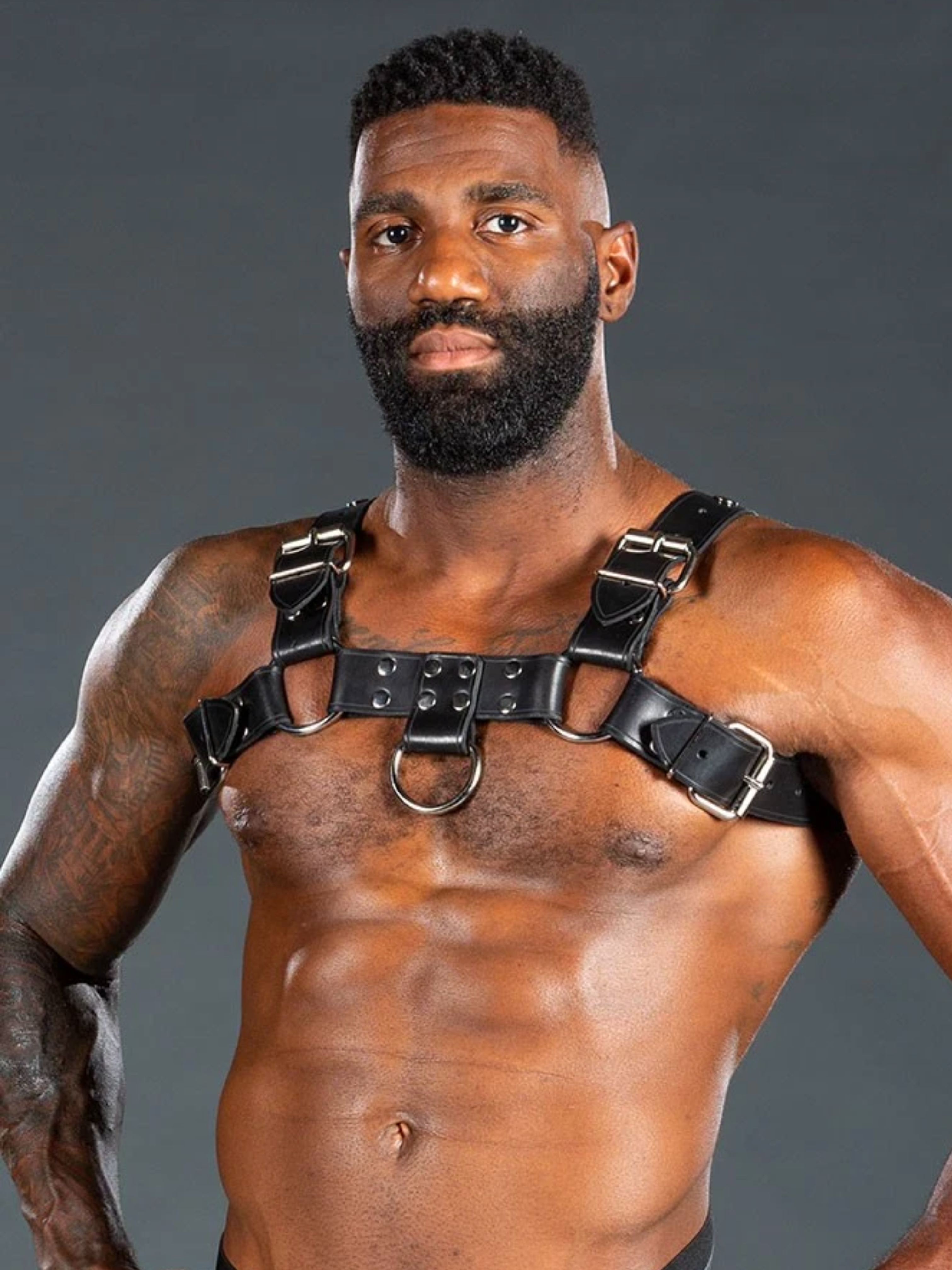 First-timer harness, jock and boots look for FWL Full Fetish