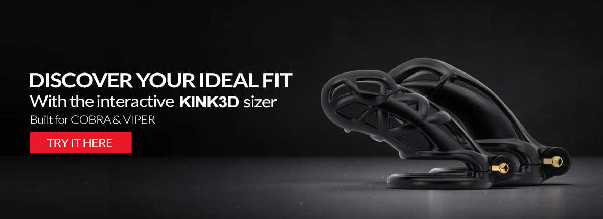 Kink3d chastity cage sizing guide