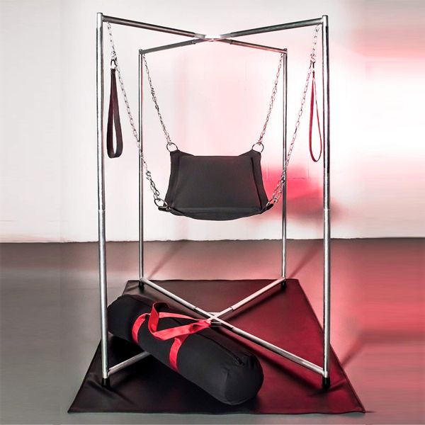 Fetish Locker ‘Comfort Master’ Padded Canvas Sling + Frame Kit