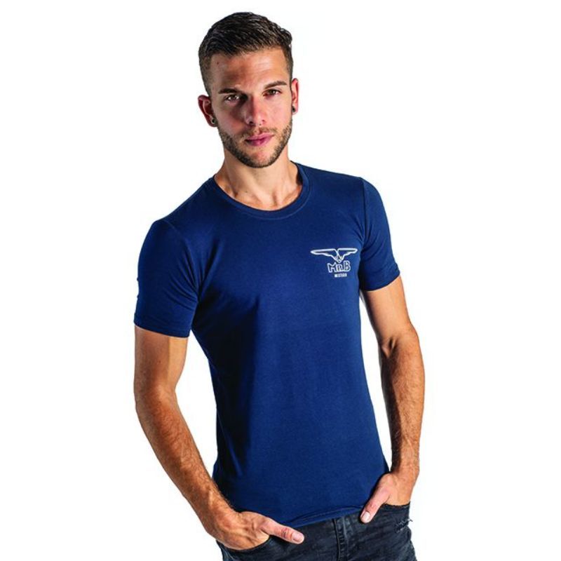 Mister B Logo T-Shirt | Navy Blue