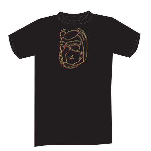 K9 Pup T-Shirt | Black/Multi